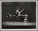 David Wood, Bertram Ross, Ethel Winter, and Martha Graham in "Acrobats of God"