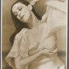 Martha Graham in "Primitive Mysteries"