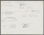 Martha Graham and Jean Erdman in Letter to the World