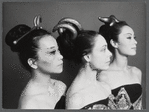 Yuriko Kimura, Pearl Lang, and Takako Asakawa, the three "Clytemnestras" of the 1974 Graham season