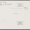 Pearl Lang in Letter to the World