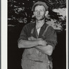 Mr. Clifford House, share-renter in the Pine Camp expansion area. FSA (Farm Security Administration) is helping him move out and granting him additional operating assistance in making a fresh start on a new farm. Near Pine Camp, New York.
