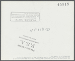 Mrs. Carrie Ward has lived near Leraysville for seventeen years. Now she is planning to move out of the Army camp area to a small farm in Sandy Creek. Her barn is numbered for auctioning. Leraysville, New York.