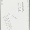 Mr. Merton Hoover, postmaster, sixty-three years old, who loses his position through the wiping out of the town of Sterlingville, New York, in the Pine Camp expansion area. He is moving to West Carthage, New York.