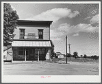 General store and post office in Sterlingville, New York, a village which is being evacuated to make room for the Pine Camp expansion
