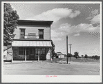 General store and post office in Sterlingville, New York, a village which is being evacuated to make room for the Pine Camp expansion