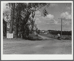 Messenger from Pine Camp drives through the newly acquired expansion area. Watertown, New York.