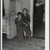 Charles and Charlotte Sampson. The Sampsons are moving out of the Pine Camp expansion area to a new farm obtained through the New York Defense Relocation Corps. Near Sterlingville, New York.