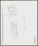Mrs. Earl Barber is moving from the Pine Camp expansion area to nearby Evans Mills. Mrs. Barber's husband was born in this very house fifty-two years ago. Near Pine Camp, New York.