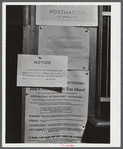 Notice of discontinuance of the post office in Sterlingville, New York, inside the Pine Camp expansion area.