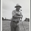 Dairy farmer near Rutland, Vermont.