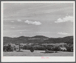 Gathering hay on a dairy farm near Brandon, Vermont.