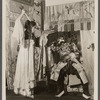 Mei Lan Fang and Lie Lien Yung in the stage production Vengeance on the Bandit General at the National Theatre