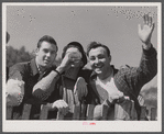 Merrymakers at the World's Fair in Tunbridge, Vermont.