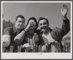 Merrymakers at the World's Fair in Tunbridge, Vermont.