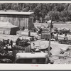 Preparing the site for the World's Fair.