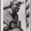 Dairy farmer near Enosburg Falls, Vermont.
