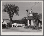 View of Montgomery Center, Vermont.