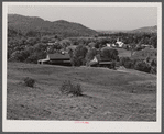Landscape at Montgomery Center, Vermont.