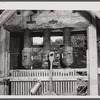 An old cider press at the "World's Fair" in Tunbridge, Vermont.