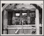 An old cider press at the "World's Fair" in Tunbridge, Vermont.