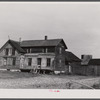 Abandoned house near what was Lewisburg, New York in the Pine Camp expansion area, near Watertown, New York.