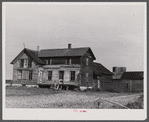 Abandoned house near what was Lewisburg, New York in the Pine Camp expansion area, near Watertown, New York.