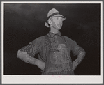 Mr. George Perry, one of the few farmers still in the Pine Camp expansion area. He has not yet been able to find a place to move to near Antwerp, New York.