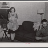 Mr. and Mrs. Leo Longamore, formerly from the Pine Camp expansion area now living on a New York defense relocation farm, near Mexico, New York.