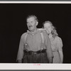 Mr. Albert Brissant and his niece, who are still living in the Pine Camp relocation area near Evans Mills, New York. They have an antique shop here which they have sold out and are now looking for a new farm.