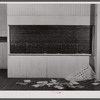 Abandoned school house (the Reedville School) in the Pine Camp expansion area which was attended by Dan Sampson's children.