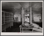 Abandoned store in the village of Lewisburg, New York. Everyone has now left the town which was in the Pine Camp expansion area.