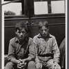 Two children of Mr. Ray Lyman, FSA (Farm Security Administration) dairy farmer near Castleton, Vermont.