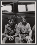Two children of Mr. Ray Lyman, FSA (Farm Security Administration) dairy farmer near Castleton, Vermont.