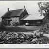The home of the Gaynor family on a farm near Fairfield, Vermont.