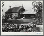 The home of the Gaynor family on a farm near Fairfield, Vermont.