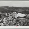 Farm landscape near Fairfield, Vermont.
