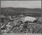 Farm landscape near Fairfield, Vermont.