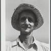 A Vermonter who was working at the old cider exhibit at the Tunbridge Fair. Tunbridge, Vermont.