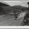 Sulky races at the World's Fair at Tunbridge, Vermont.