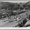 The parade at the World's Fair at Tunbridge, Vermont.