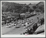 The parade at the World's Fair at Tunbridge, Vermont.