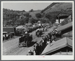 The parade at the World's Fair at Tunbridge, Vermont.