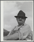 Vermont farmer whose team of horses won the weight-pulling contest at the World's Fair. Tunbridge, Vermont.