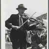 Fiddler (Mr. Ed. Lorkin) for the square dances at the World's Fair at Tunbridge, Vermont.