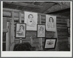 Part of the exhibit in the antique building at the World's Fair. Tunbridge, Vermont.
