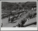 The parade at the World's Fair at Tunbridge, Vermont.