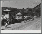 The parade at the World's Fair at Tunbridge, Vermont.