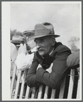 Spectator at the parade. World's Fair in Tunbridge, Vermont.