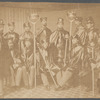 Officers of the Hartford (?) Wide Awakes - political campaign
